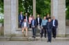 Der Thalwiler Gemeinderat in neuer Zusammensetzung (von links): Adrian Schmidlin, Hansruedi Kölliker (vorne), Thomas…