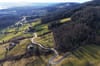 Die Verbindung vom Sihltal (im Hintergrund Gattikon und Langnau) über die Buchenegg ist Mittwoch und Donnerstag geschlossen.