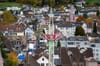 Chilbi Thalwil vom Kirchturm aus
