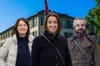 Edith Häusler (Grüne), Phyliss Scholl (FPD, bisher) und Joel Contino (Parteilos) möchten das Gemeindepräsidium.