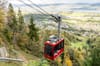 Neuer Monatsrekord im August 2025: Mehr als 40 000 Personen benutzten die Felseneggbahn.