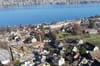 Grossbaustellen für neue Wohnungen (im Bild Kilchberg), sind selten geworden. Der Wohnungsbau ging 2025 zurück.