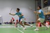 Trotz sehr gutem Start (im Bild das Doppel Malik Bourrakadi/Ezra Cunningham) konnte Adliswil gegen Uzwil nicht gewinnen.