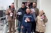 Die Kandidatin und die Kandidaten der SVP Thalwil mit den freisinnigen Kandidierenden Thomas Henauer (bisher Gemeinderat)…