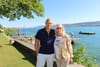 Jarreth Merz mit seiner Mutter Brigitte Agustoni.