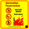 Feuern ist in der Region weiterhin verboten.