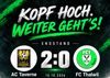 Nach der Niederlage im Tessin konzentriert sich die 1. Mannschaft des FC Thalwil nun auf das Cup-Spiel von kommendem Samstag.