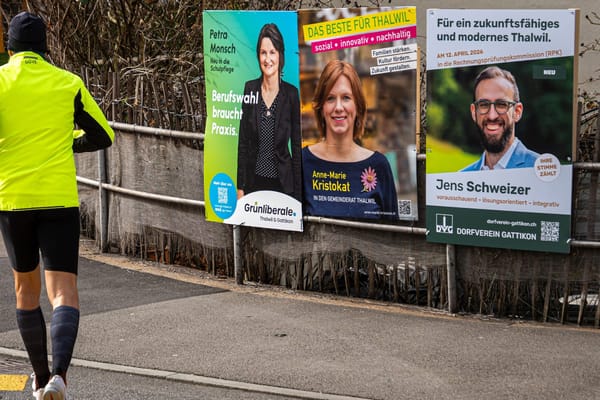 Die Kandidierenden befinden sich im Endspurt für die Thalwiler Wahlen vom 12. April.