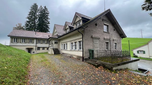 Das Thalwiler Ferienheim in Schwellbrunn.
