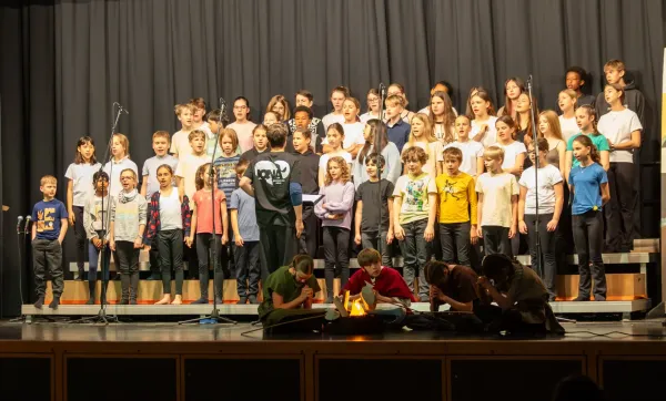 Alle konnten ihre Talente im Musical-Projekt einbringen.