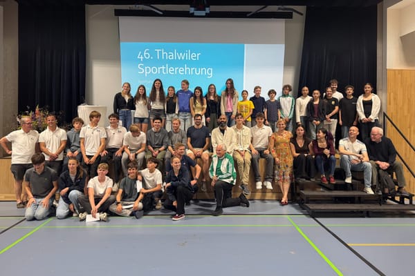 Die erfolgreichsten Sportlerinnen und Sportler 2025 aus Thalwil.