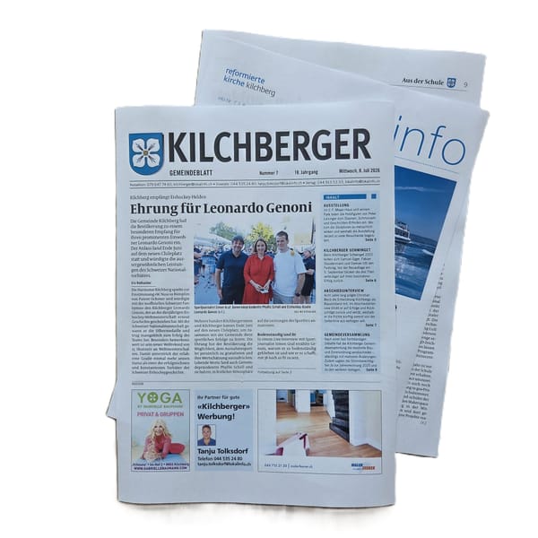 Die Monatszeitung «Kilchberger» wird verkauft. Die enge Zusammenarbeit zwischen Gemeindebehörden und Verlag soll…