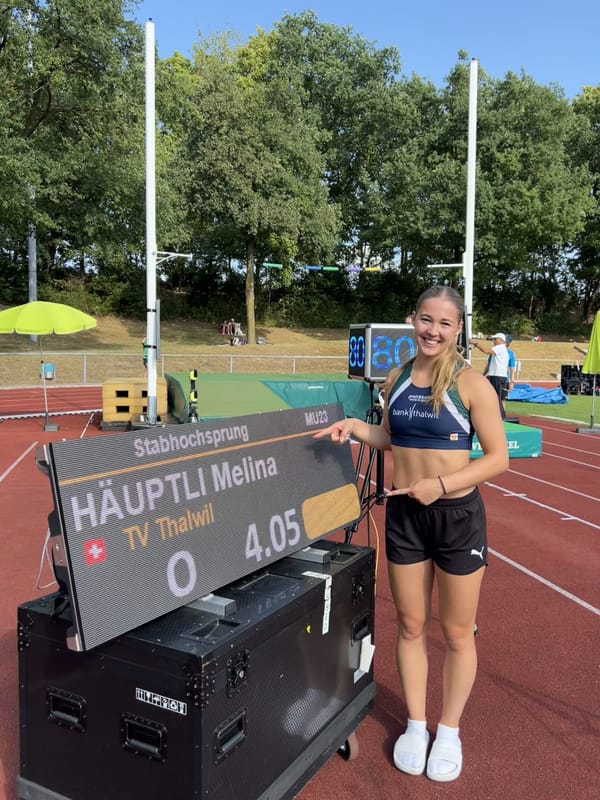 Mit übersprungenen 4,05 Metern schaffte Melina Häuptli die WM-Qualifikation.