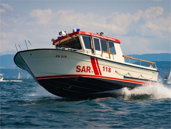 Boot der Seerettung