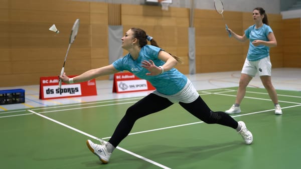 Adliswiler Badminton-NLB-Team ist souveräner Tabellenführer